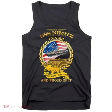 Uss Nimitz Cvn68 And Pound Off It Tank Top