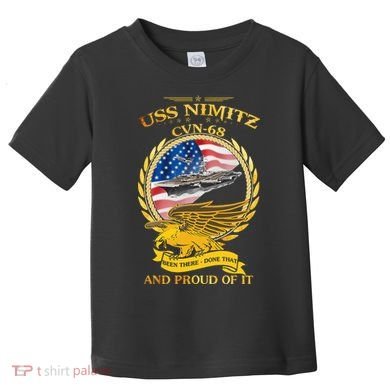Uss Nimitz Cvn68 And Pound Off It Toddler T-Shirt