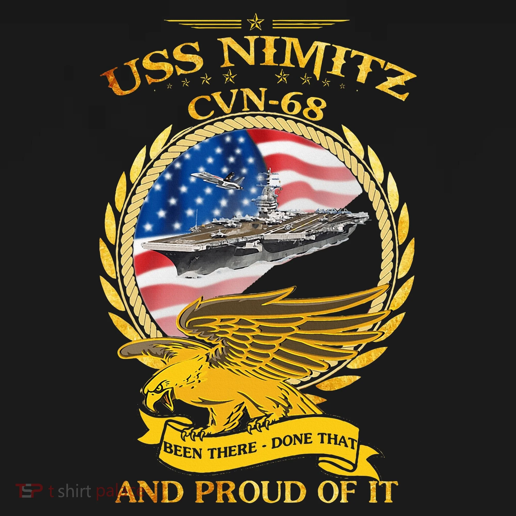 Uss Nimitz Cvn68 And Pound Off It Women's T-Shirt