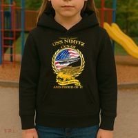 Uss Nimitz Cvn68 And Pound Off It Kids Hoodie thumb 3