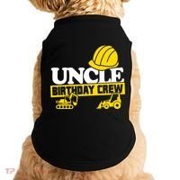 Uncle Birthday Crew Construction Party Doggie Tank thumb 0