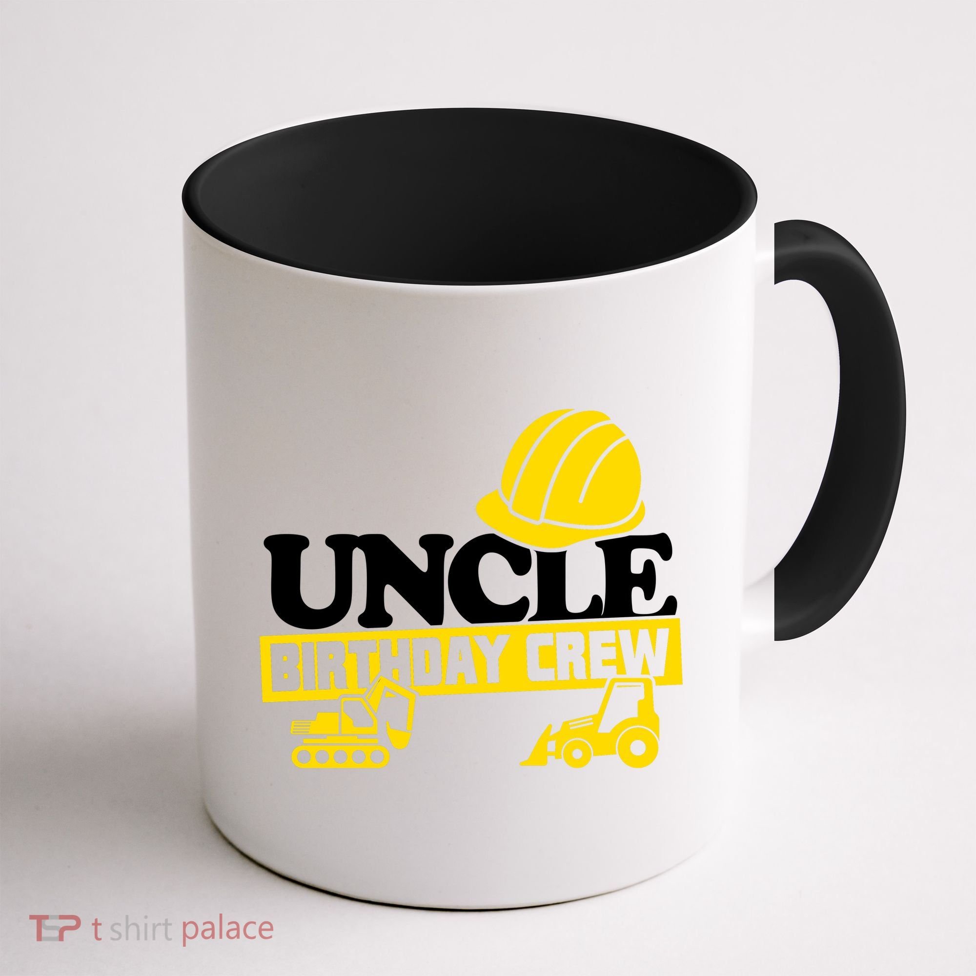 Uncle Birthday Crew Construction Party Coffee Mug