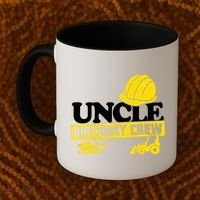 Uncle Birthday Crew Construction Party Coffee Mug thumb 2