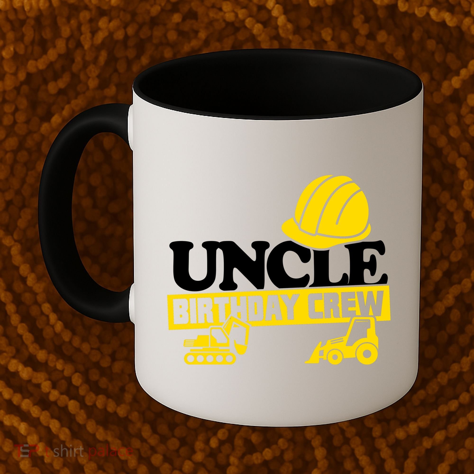 Uncle Birthday Crew Construction Party Coffee Mug