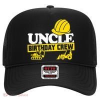 Uncle Birthday Crew Construction Party Hat thumb 0