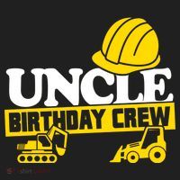 Uncle Birthday Crew Construction Party Hat thumb 2