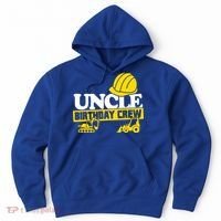 Uncle Birthday Crew Construction Party Hoodie thumb 0