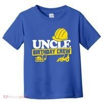 Uncle Birthday Crew Construction Party Toddler T-Shirt thumb 0