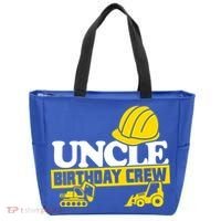 Uncle Birthday Crew Construction Party Tote Bag thumb 0