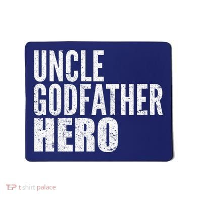 Uncle Godfather Hero Mousepad