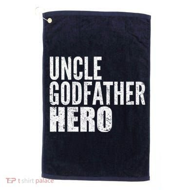 Uncle Godfather Hero Golf Towel