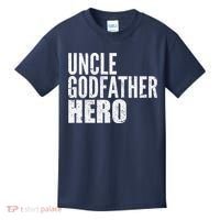 Uncle Godfather Hero Kids T-Shirt thumb 0