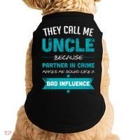 Uncle Partner In Crime Doggie Tank thumb 0