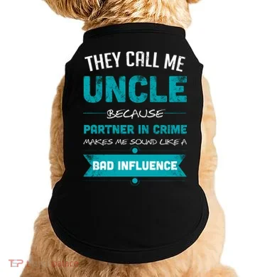 Uncle Partner In Crime Doggie Tank