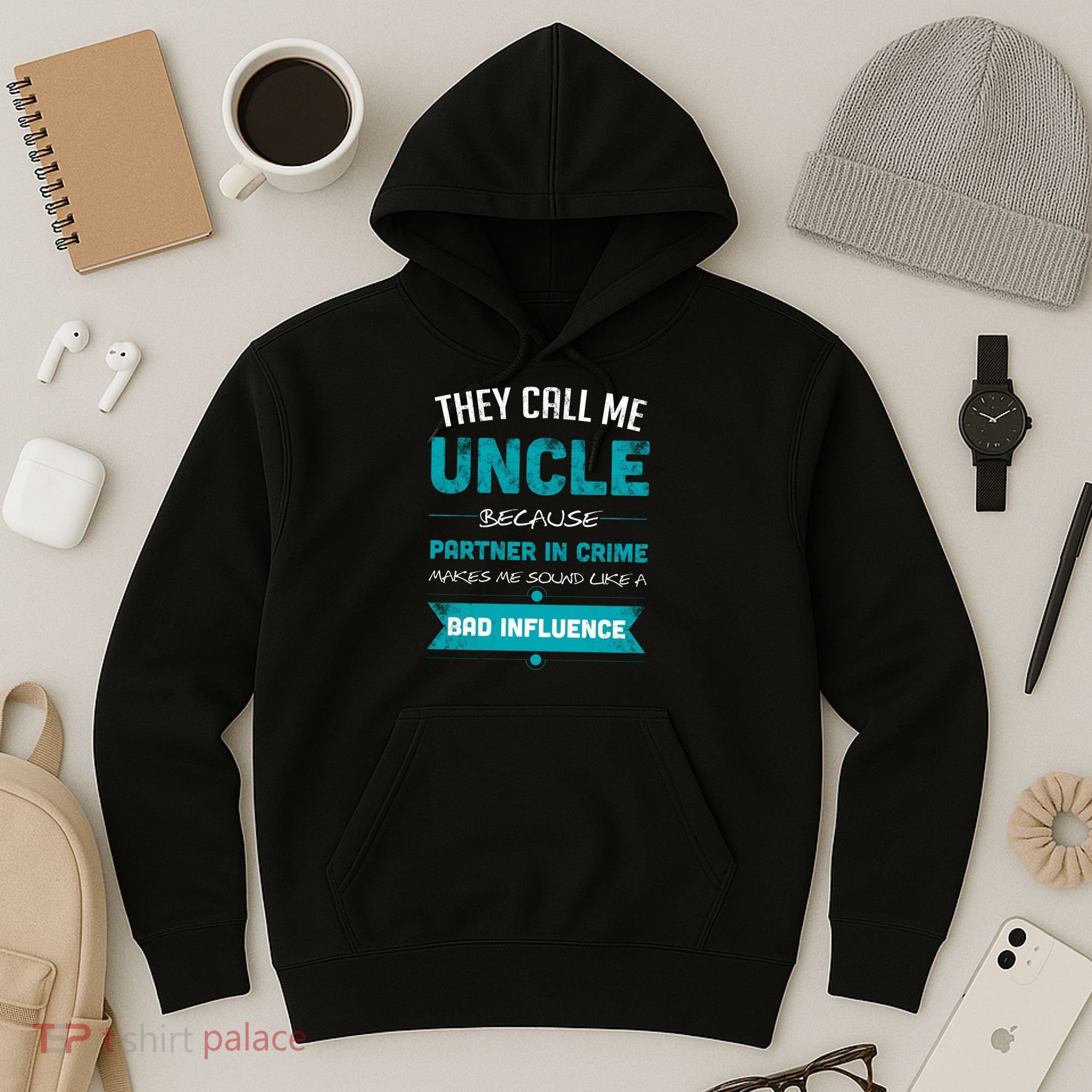 Uncle Partner In Crime Hoodie