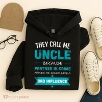 Uncle Partner In Crime Hoodie thumb 4