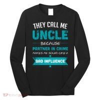 Uncle Partner In Crime Long Sleeve Shirt thumb 0