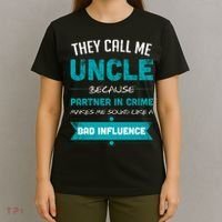 Uncle Partner In Crime T-Shirt thumb 4
