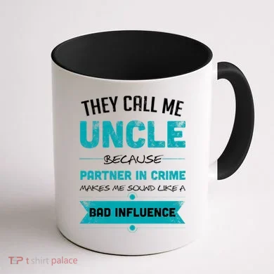 Uncle Partner In Crime Coffee Mug back