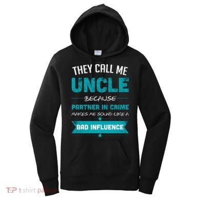 Uncle Partner In Crime Women's Hoodie