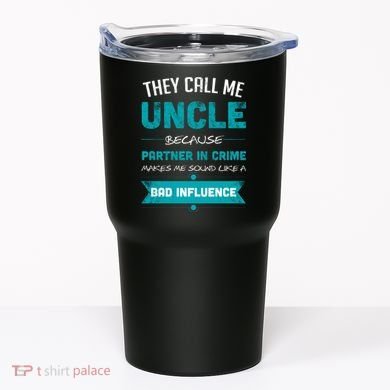 Uncle Partner In Crime Tumbler