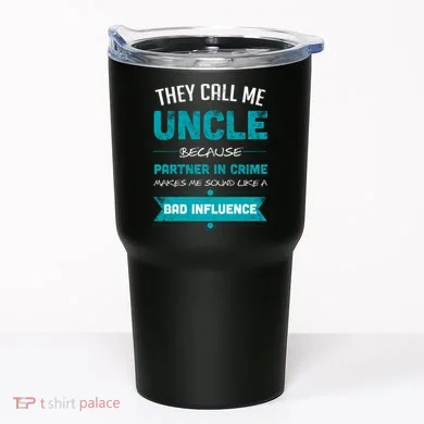 Uncle Partner In Crime Tumbler