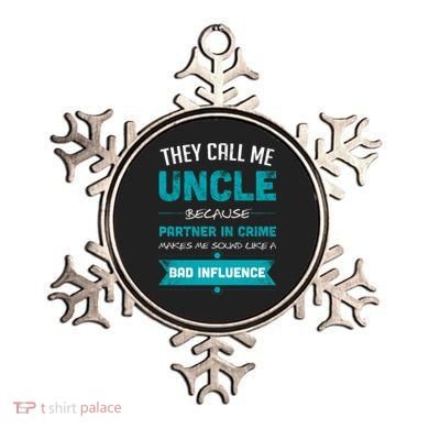 Uncle Partner In Crime Ornament