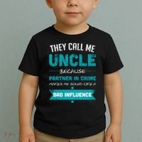Uncle Partner In Crime Toddler T-Shirt thumb 2