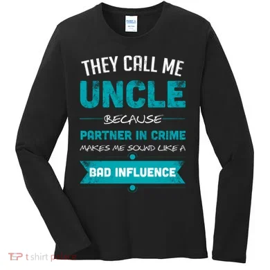 Uncle Partner In Crime Women's Long Sleeve Shirt