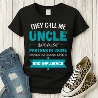 Uncle Partner In Crime Women's T-Shirt thumb 3