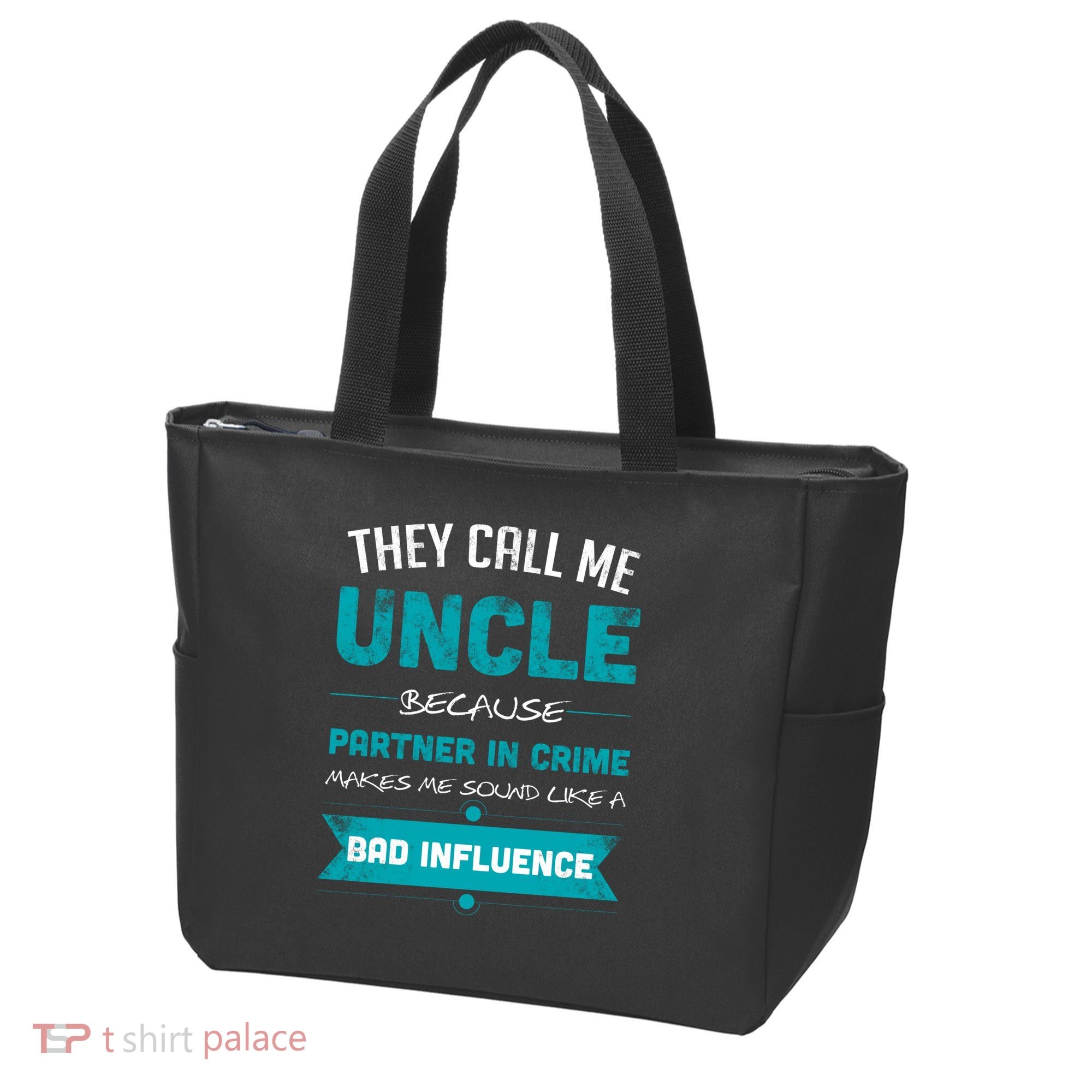 Uncle Partner In Crime Tote Bag