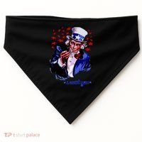 Uncle Sam I Want You USA-Made Doggie Bandana thumb 0