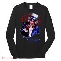 Uncle Sam I Want You Long Sleeve Shirt thumb 0