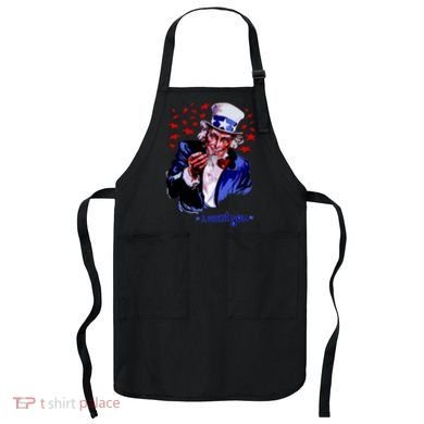 Uncle Sam I Want You Apron