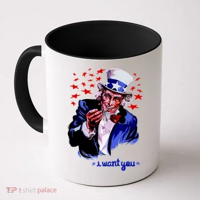 Uncle Sam I Want You Coffee Mug