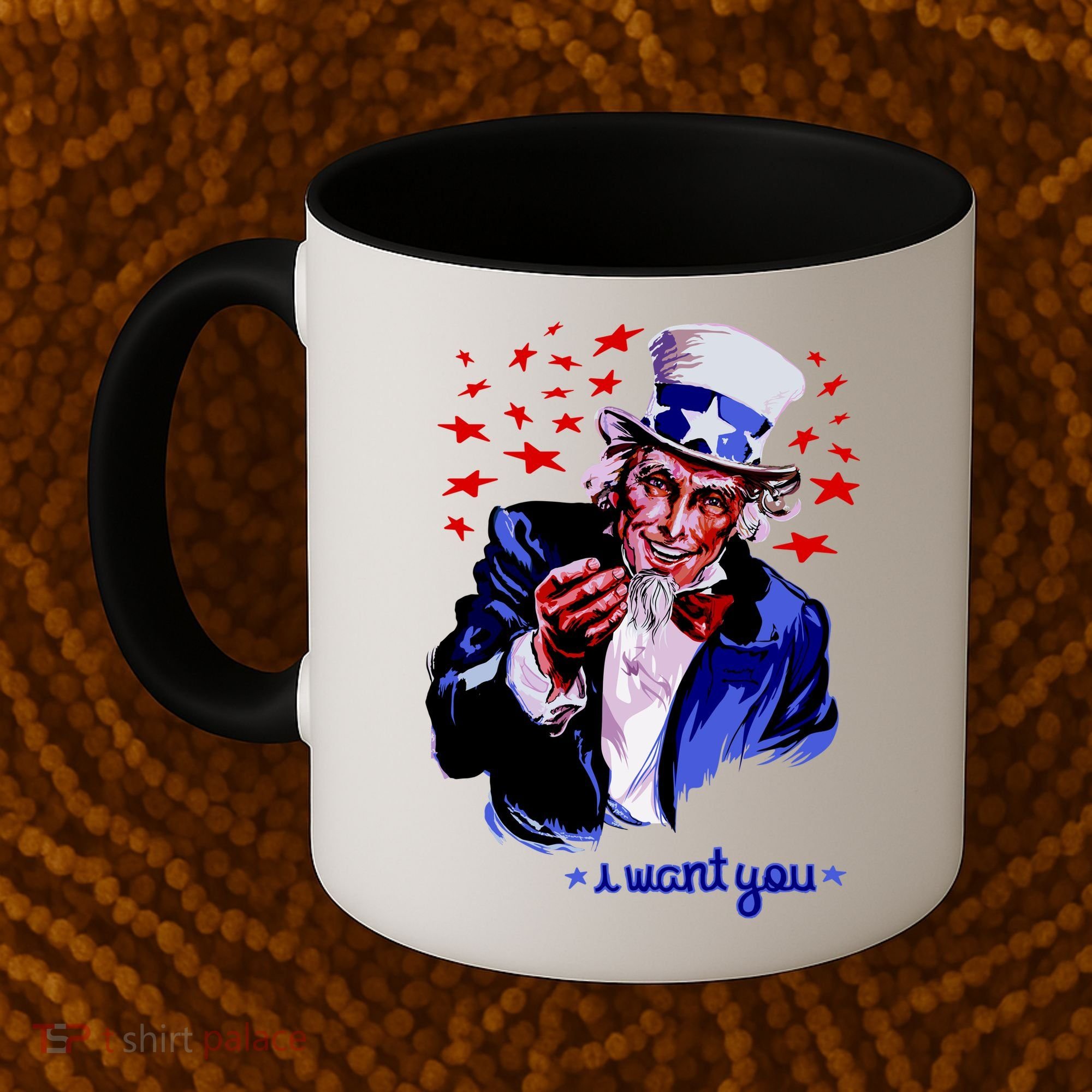Uncle Sam I Want You Coffee Mug