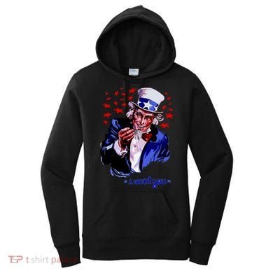 Uncle Sam I Want You Women's Hoodie