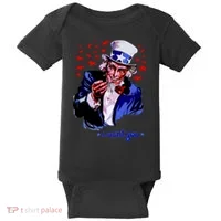 Uncle Sam I Want You Baby Bodysuit thumb 0