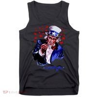 Uncle Sam I Want You Tank Top thumb 0