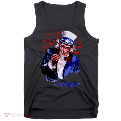 Uncle Sam I Want You Tank Top