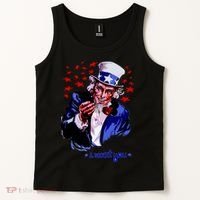 Uncle Sam I Want You Tank Top thumb 2