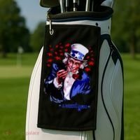 Uncle Sam I Want You Golf Towel thumb 2
