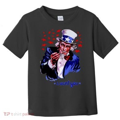 Uncle Sam I Want You Toddler T-Shirt