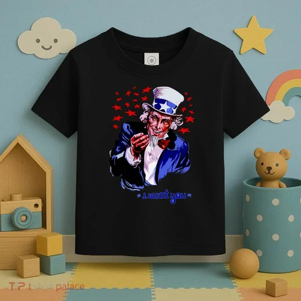 Uncle Sam I Want You Toddler T-Shirt