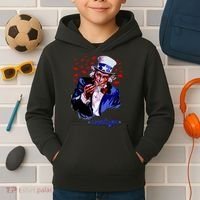 Uncle Sam I Want You Kids Hoodie thumb 2