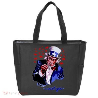Uncle Sam I Want You Tote Bag