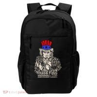 Uncle Sam I Want You 4th of July USA Mashup Backpack thumb 0