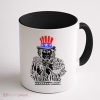 Uncle Sam I Want You 4th of July USA Mashup Coffee Mug thumb 1