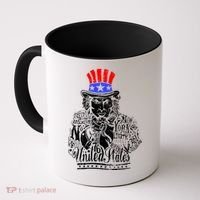 Uncle Sam I Want You 4th of July USA Mashup Coffee Mug thumb 0