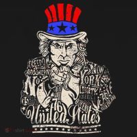 Uncle Sam I Want You 4th of July USA Mashup Ornament thumb 1